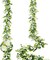 6FT Eucalyptus Garland with Flowers, 2 Pack Artificial Greenery Garland Hanging Faux Eucalyptus Garland Suitable
